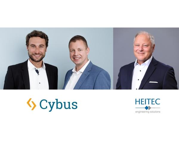 Heitec AG und Cybus ermöglichen Industriekunden den Einstieg in die digitale Produktion