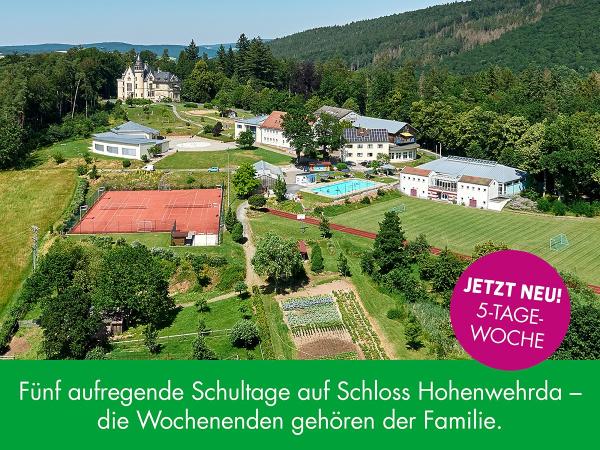 Lietz Internat Schloss Hohenwehrda bietet ab sofort 5-Tage-Woche