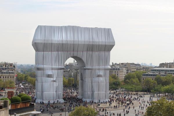 "L'Arc de Triomphe, Wrapped" - Christos Vermächtnis, fertiggestellt mit Seilen von Gleistein