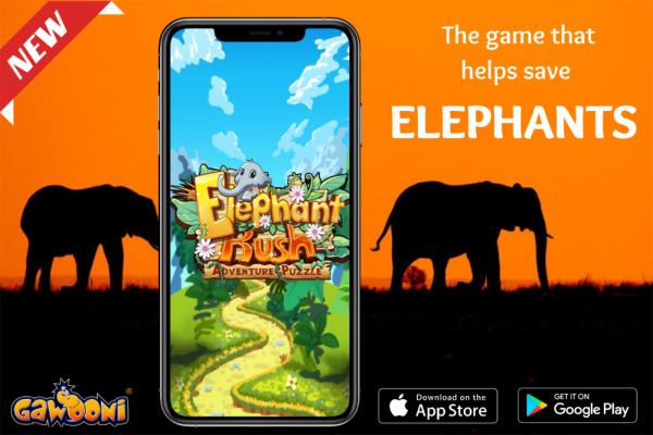 Spielepublisher GAWOONI PLC veröffentlicht "Elephant Rush"