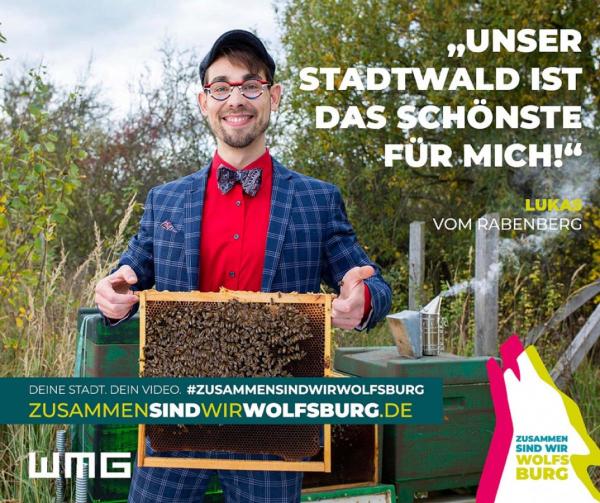 Europäischer Preis für Stadtkultur: WMG-Kampagne "Zusammen sind wir Wolfsburg" nominiert