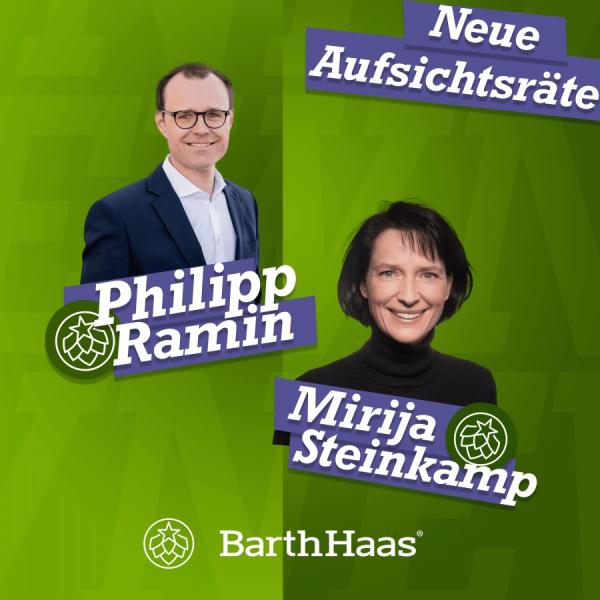BarthHaas gewinnt Mirja Steinkamp und Philipp Ramin für den Aufsichtsrat