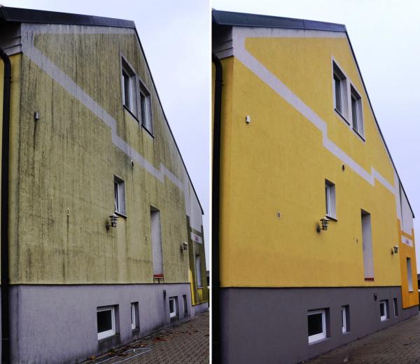 Fassadenreinigung Revolution durch Schonverfahren©