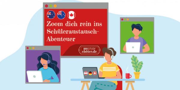 Live-Infos: Digitale Woche zum Schüleraustausch und Auslandsjahr 2022/23 in Kanada, Neuseeland & Australien