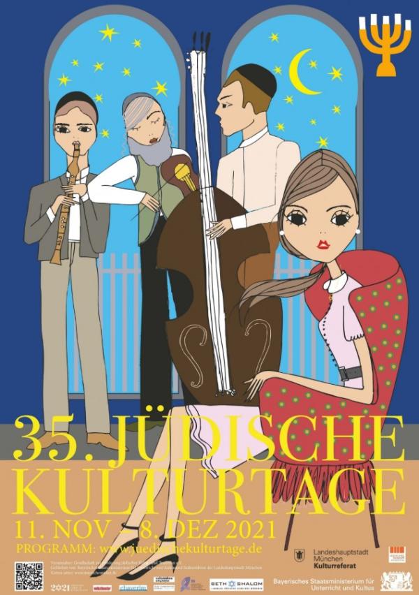35. Jüdische Kulturtage München 11. Nov. - 08. Dez. 2021