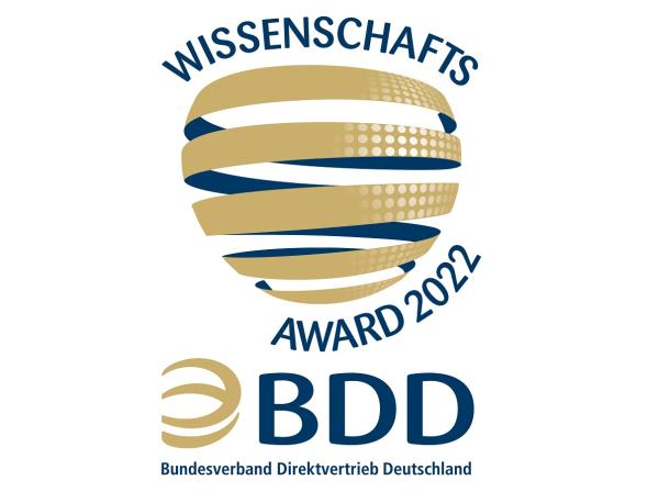 Bundesverband Direktvertrieb Deutschland (BDD) lobt Wissenschaftsaward 2022 aus