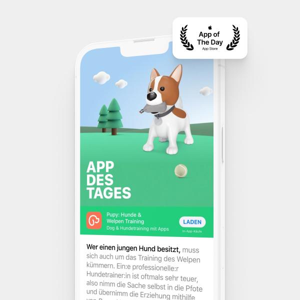 Pupy wird Apple's "App of the day"