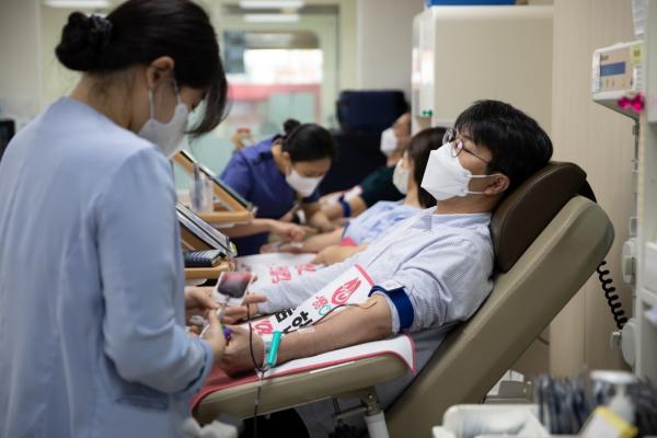 Shincheonji unterstützt mit über 18.000 Spendern einen großen Beitrag zur Blutversorgung
