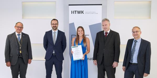 Verleihung des IfKom-Preises 2022 an der HTWK Leipzig
