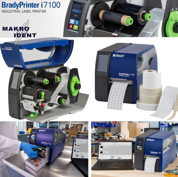 Brady i7100 Etikettendrucker mit äußerst präzisem Druck