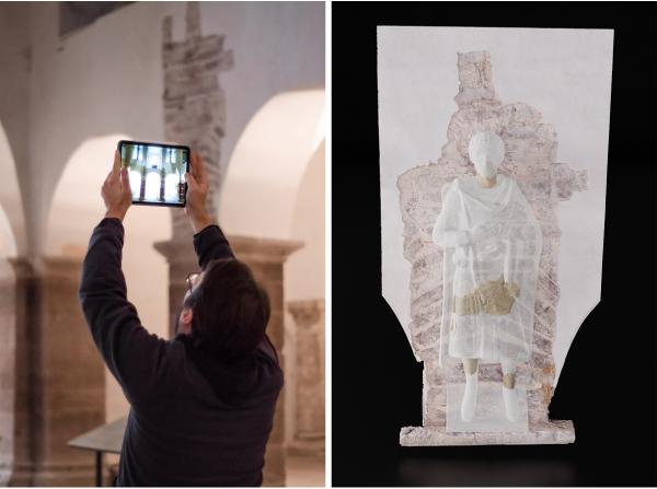 Fraunhofer IGD visualisiert historischen Zustand des Klosters Corvey mittels Augmented Reality