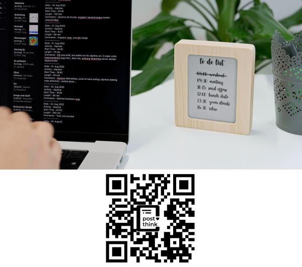 eMinder auf Kickstarter: Papierloses Notizen-Management per NFC-fähigem Tisch-Display