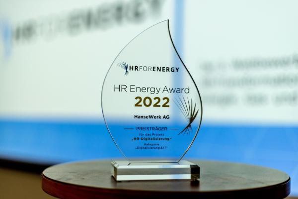 HanseWerk AG ausgezeichnet: Der Energiedienstleister gewinnt den HR Energy Award 