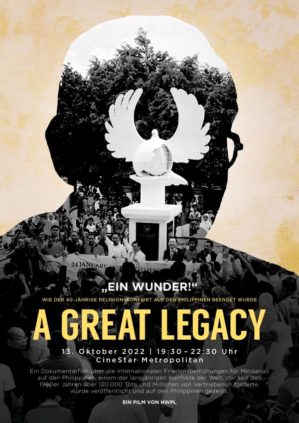 Premiere des Dokumentarfilms "The Great Legacy" am 13. Oktober begeistert mehr als 70 Besuchern in Frankfurt