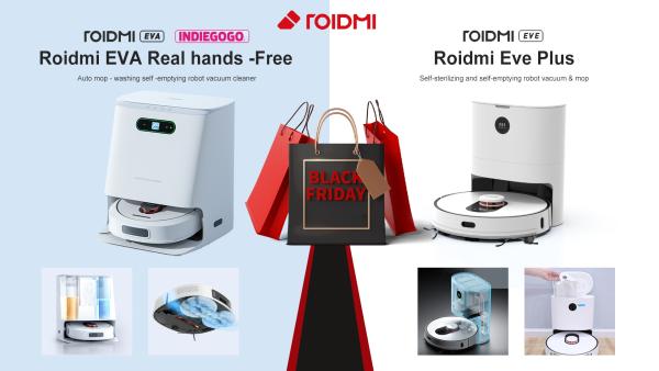 Roidmi Saugroboter im Black Friday SALE: Bis zu 50% sparen