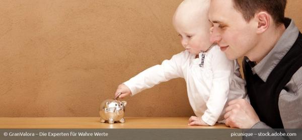 Goldsparplan für Kinder? Darauf sollten Sie achten