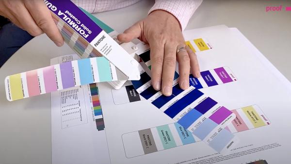 Proof.de: Neues Video zum Proof von PANTONE Farben online