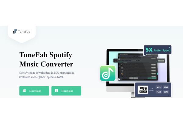 TuneFab Spotify Music Converter bis zu 50 % RABATT - Großer Sonderverkauf an Weihnachten 2022