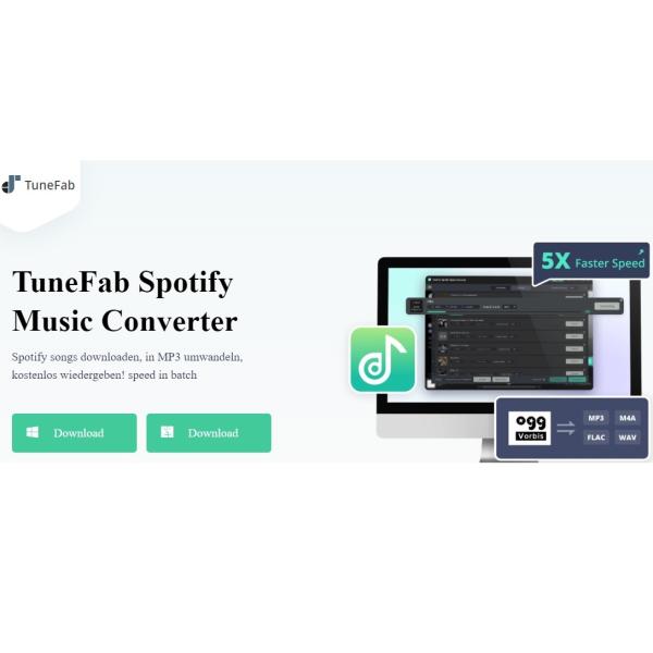 TuneFab Spotify Music Converter bis zu 50 % RABATT - Großer Sonderverkauf an Weihnachten 2022