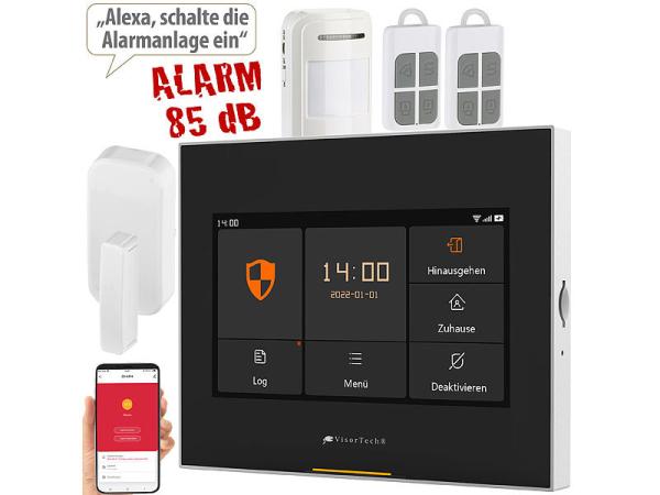 VisorTech 5-tlg. Funk-Alarmanlage XMD-5200.wifi