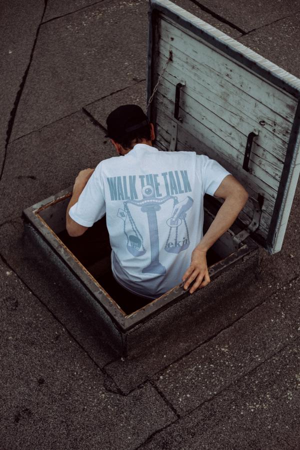 Pressemeldung Sichtexot x ekn footwear "WALK THE TALK" T-Shirt & Verlosung