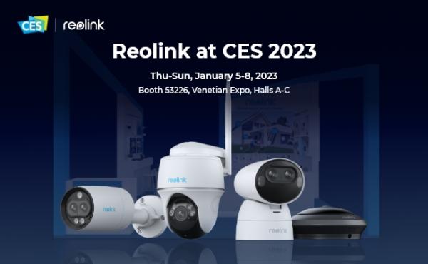 CES 2023: Reolink stellt neue Dual-Objektiv WLAN Kamera mit Auto-Tracking, die erste 4K Akku-Kamera und mehr vor