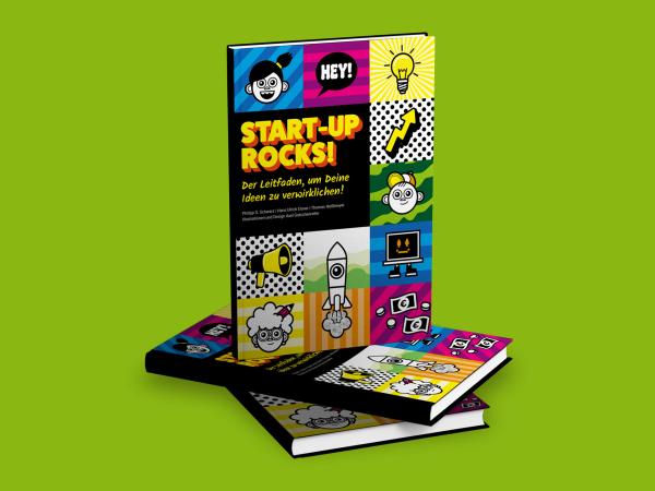 GLUCE fördert Innovationen - jetzt auch für Schüler mit dem Buch "Start-up rocks!"