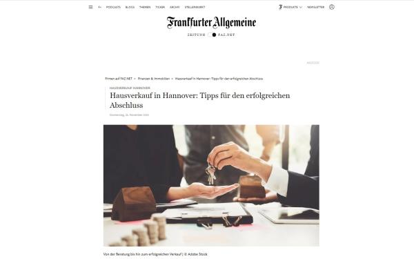 Handelsblatt verdeutlicht, was zum Verkaufserfolg einer Immobilie beiträgt