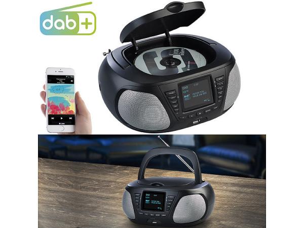 VR-Radio Mobile Stereo-Boombox mit DAB+/FM