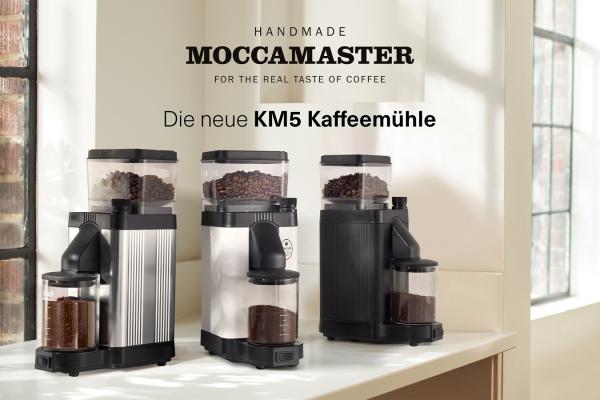 Starten Sie Ihre perfekte Tasse Kaffee mit der neuen Moccamaster KM5 Kaffeemühle