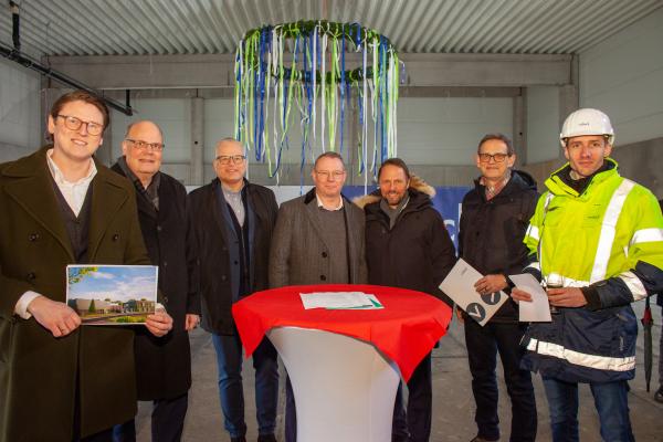 LEVACO Chemicals feiert Richtfest