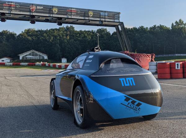 Autonomes TUfast Concept-Car - supported by SX proFRAME