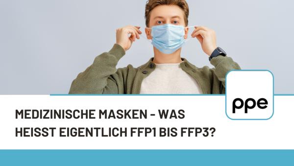 Medizinische Masken - was heißt eigentlich FFP1 bis FFP3?