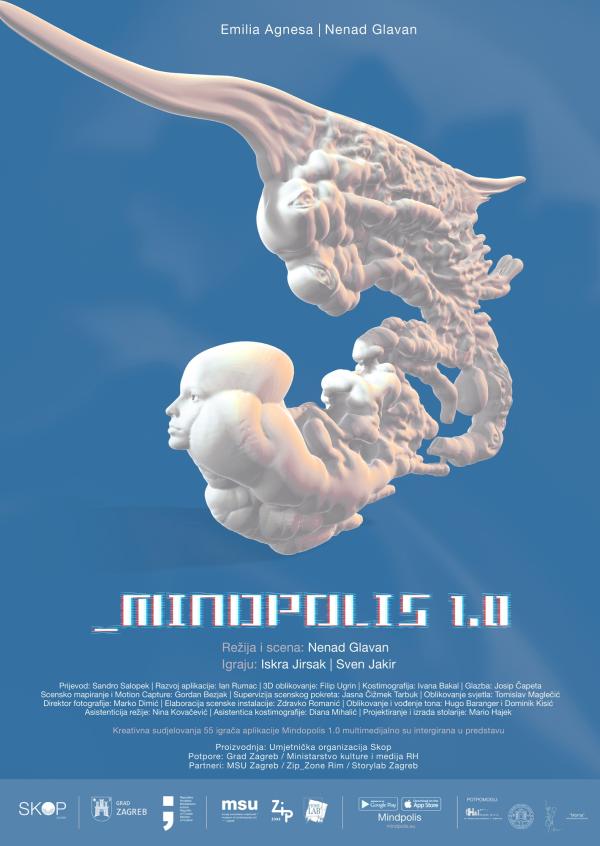 MINDPOLIS 1.0 - Theaterschau im Museum für Zeitgenössische Kunst, Zagreb