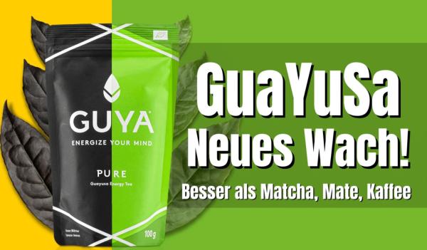 Das Berliner Start-Up GUYA macht's möglich: Natürliches Wachsein ohne Nebenwirkungen