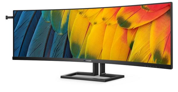 Ein Großer statt zwei Kleine: Philips präsentiert SuperWide-Monitor 45B1U6900C mit USB-C-Dockingstation