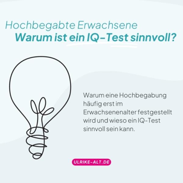 Wann ist ein IQ-Test sinnvoll?