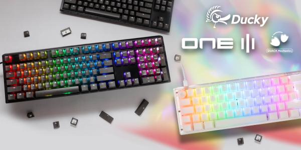 Ducky One III Aura  - Farbenfroher Durchblick