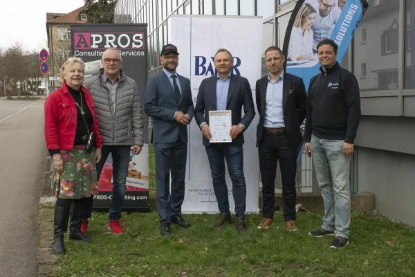 Die Gewinner "Unternehmen des Jahres in der Region Reutlingen" 2023