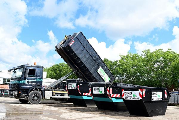 Containerdienst für Baustellen