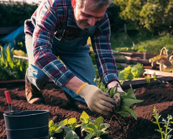 Trend im Kleingartenbereich mit Schafwollpellets als Biodünger