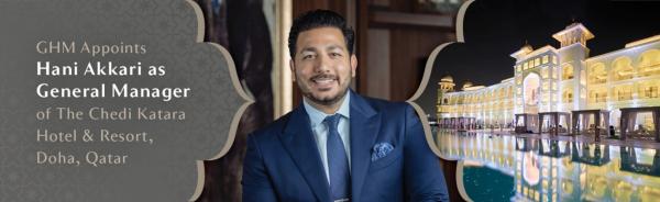 Neuer General Manager im The Chedi Katara Hotel & Resort