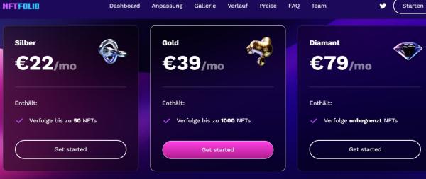 Innovative Webanwendung ermöglicht einfache Verfolgung und Verwaltung von NFT-Investitionen