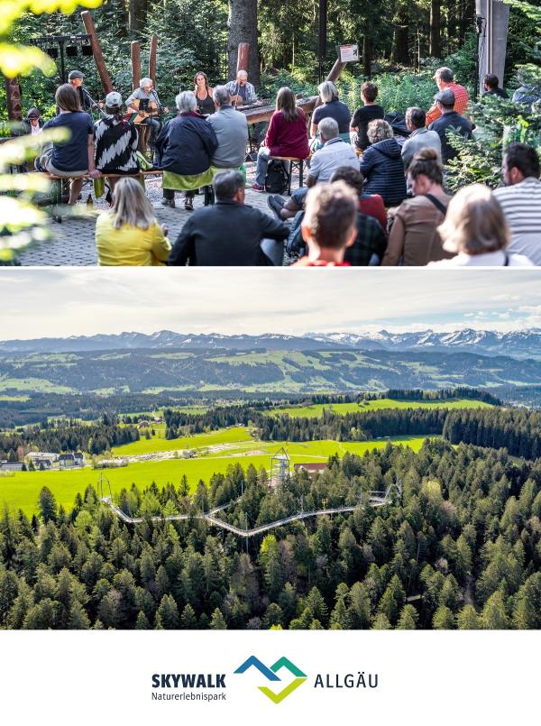 "Ein Wald voller Musik": skywalk allgäu lädt zum musikalischen Naturerlebnis ein