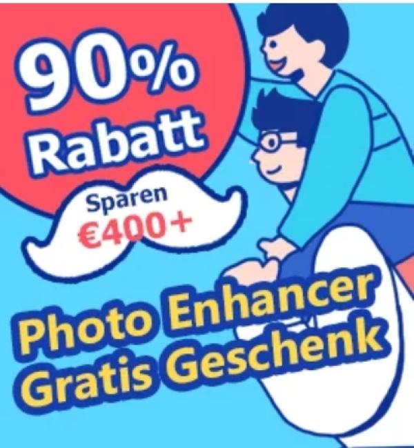 Leawo veröffentlicht 2023 Vatertags-Aktion mit AI Photo Enhancer als Werbegeschenk und bis zu 90% Rabatt