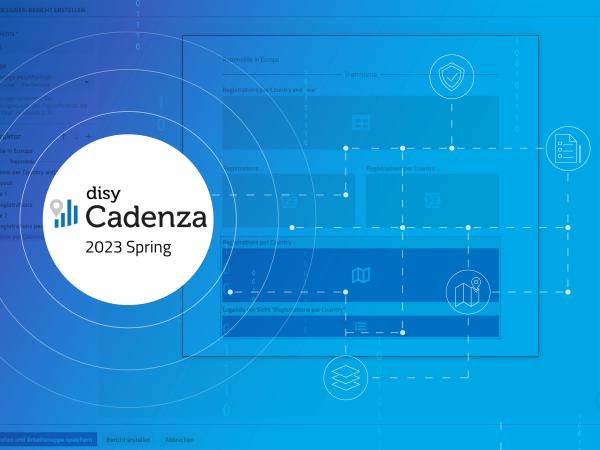 Business Intelligence-Komponenten in neuer Version von Datenanalyse-Software disy Cadenza weiter ausgebaut