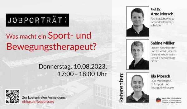 Was macht eigentlich ein Sport- und Bewegungstherapeut?