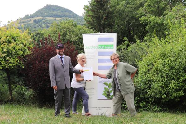 Gesundheitsforum Eningen e.V. - Urkunde für soziales Engagement