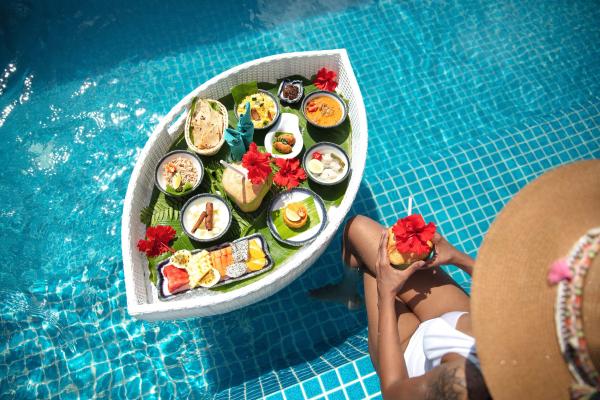 Kandima Maldives: "Es kommt ein Lunch geschwommen"