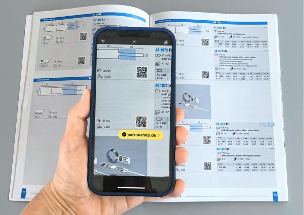 Katalog für Juwelier-Etiketten jetzt mit QR-Codes